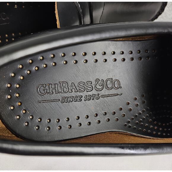 G.H. BASS & CO. MEN’S WEEJUNS PENNY LOAFERS SIZE 7.5D - STYLE 2010 001 - Picture 7 of 10
